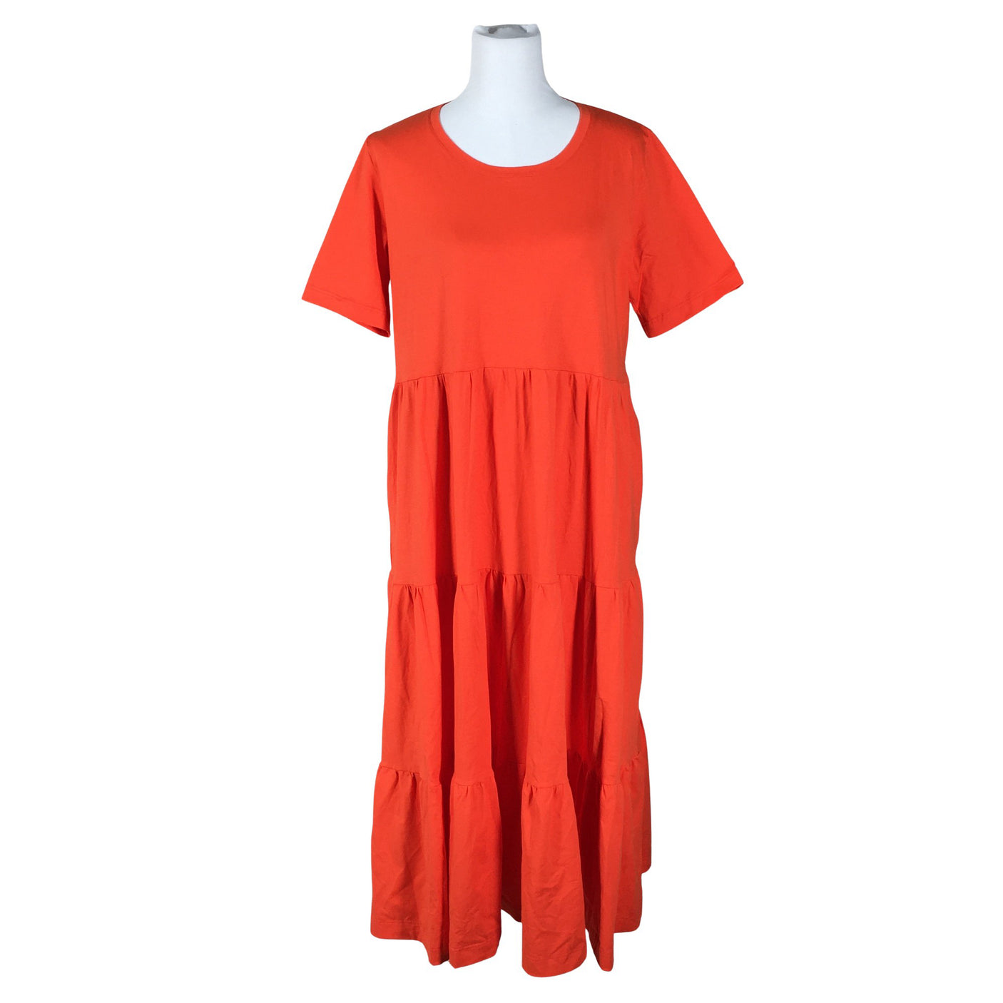 Unisex Tam Silk - Trikotaažist kleit, suurus 38 - Punane (1)