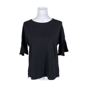 Unisex Massimo Dutti - T-särk, suurus 38 - Must (1)