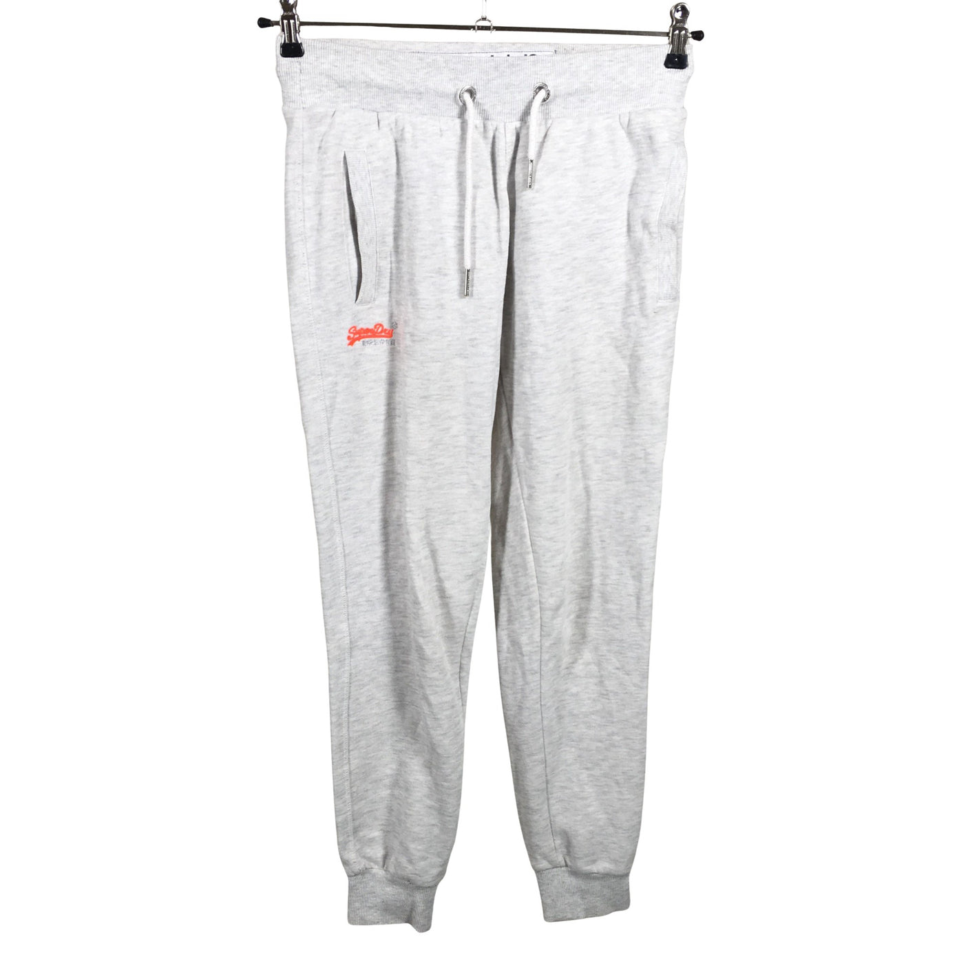 Unisex Superdry - Dressikangast püksid, suurus 38 - Hall (1)