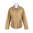 Unisex Stockh lm - Tepitud jope, suurus 38 - Pruun ()