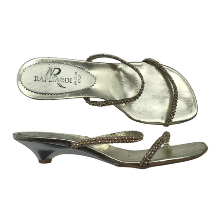 Unisex Nr Rapisardi - Kontsaga rihmikud, suurus 37 - Kuld ()