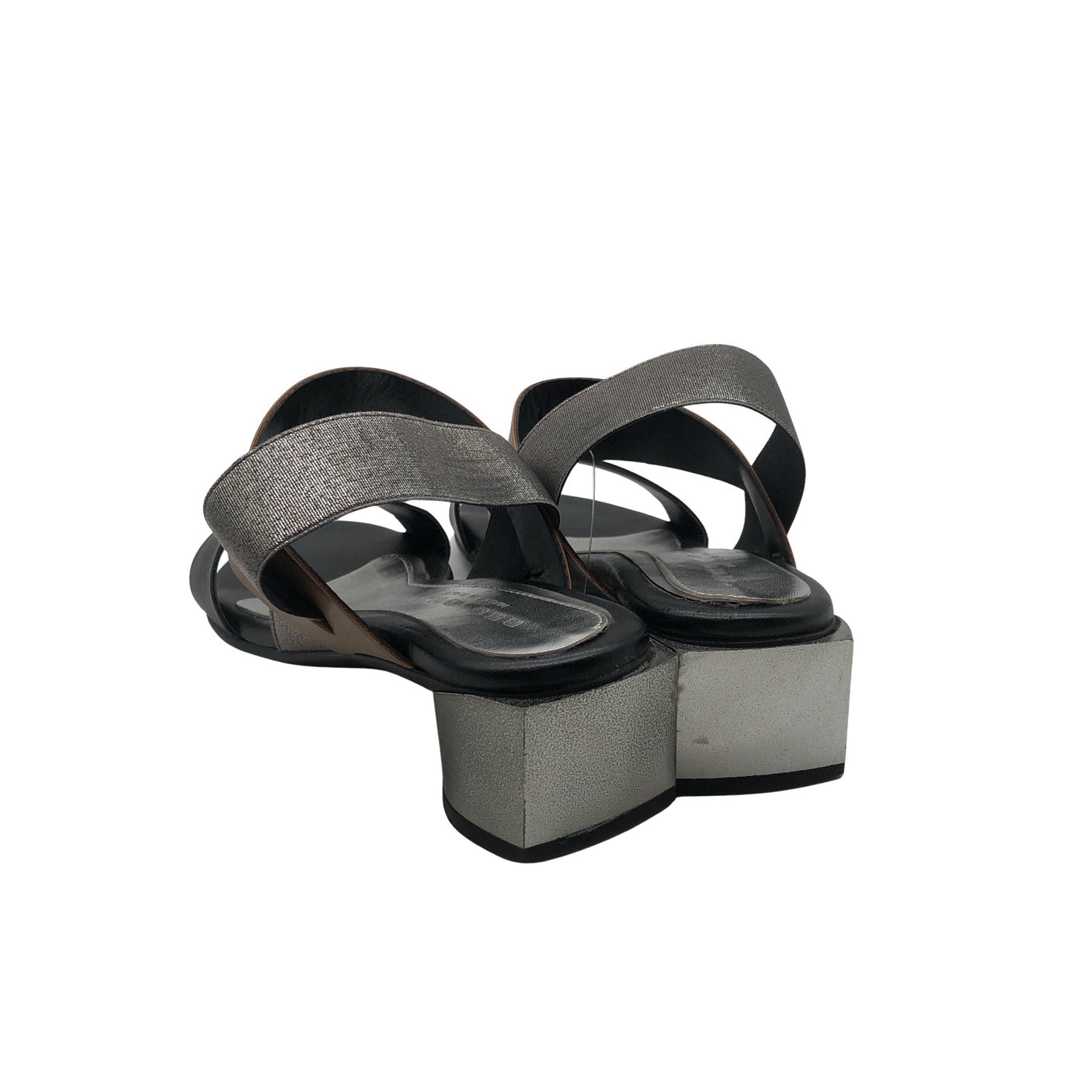 Unisex Red Shoe - Kontsaga rihmikud, suurus 37 - Hõbe (2)