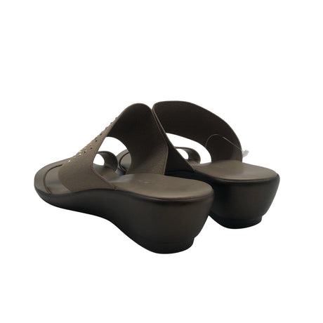 Unisex Red Shoe - Kontsaga rihmikud, suurus 38 - Pruun (2)