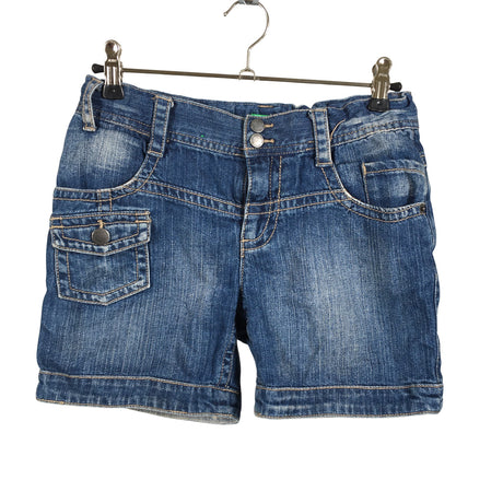 Unisex Benetton - Teksast lühikesed püksid, suurus 146 - 152 - Sinine ()
