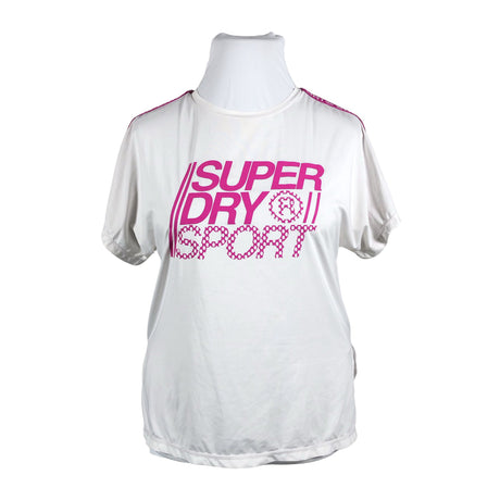 Unisex Superdry - Spordisärk, lühikesed käised, suurus 38 - Valge ()