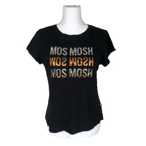 Unisex Mos Mosh - T-särk, suurus 38 - Must (1)