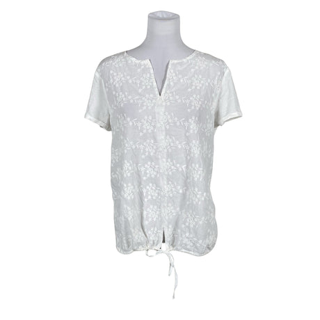 Unisex Opus - Lühikeste käistega pluus, suurus 38 - Valge ()