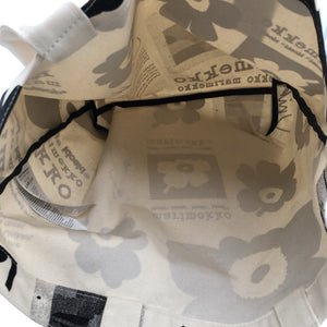 Unisex Marimekko - Käekott, suurus Maxi - Valge (3)