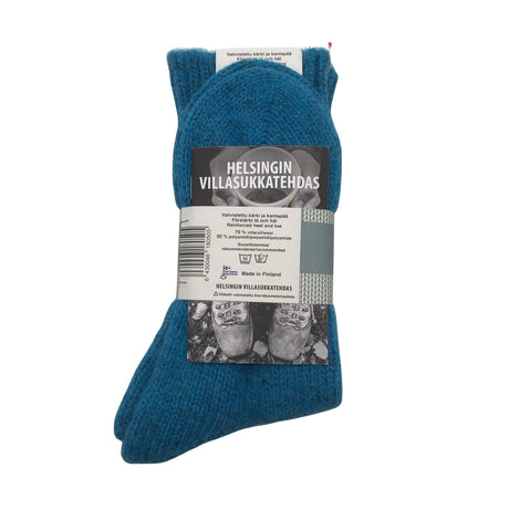 Unisex Helsingin Villasukkatehdas - Villased sokid, suurus 38 - Sinine (2)