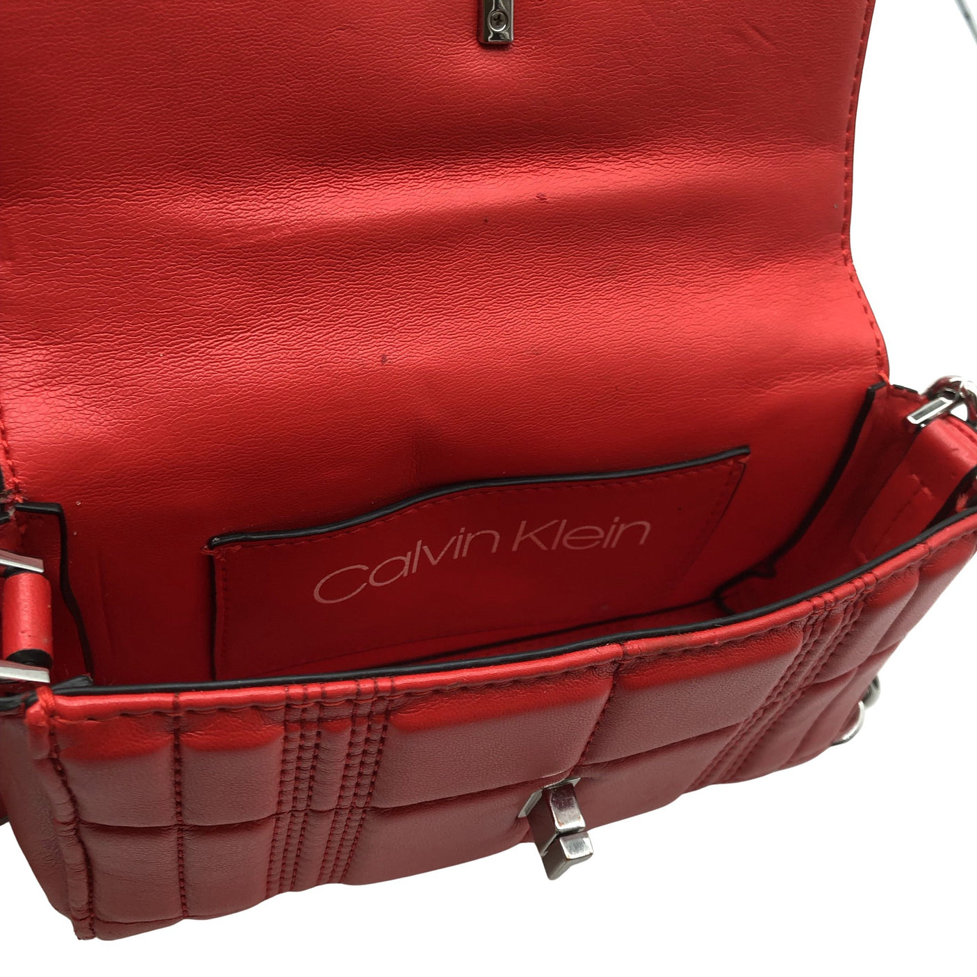 Unisex Calvin Klein - Õlakott, suurus Mini - Punane (4)
