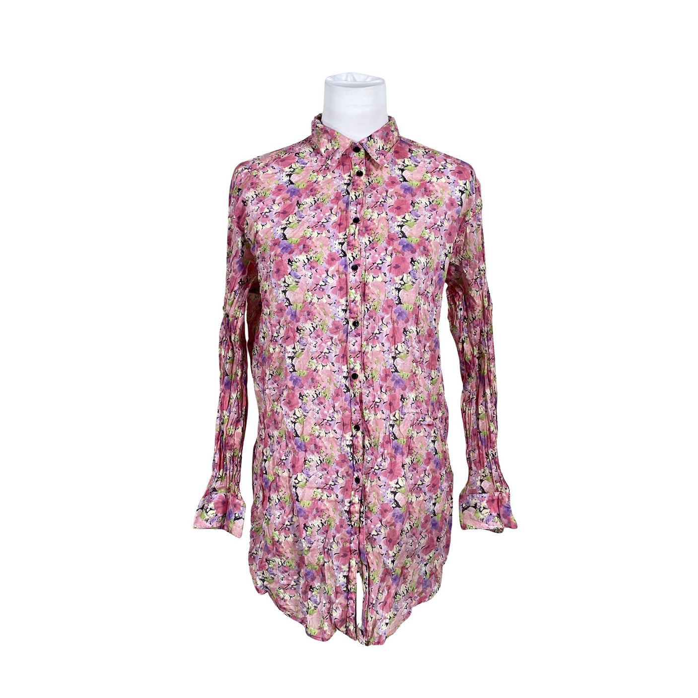 Unisex Lindex - Mitteveniv tuunika, suurus 38 - Heleroosa (1)