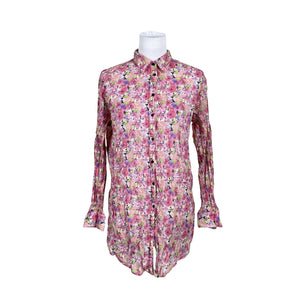 Unisex Lindex - Mitteveniv tuunika, suurus 38 - Heleroosa (1)
