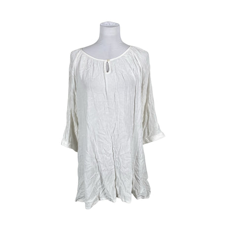 Unisex Kaffe - Mitteveniv tuunika, suurus 40 - Valge ()