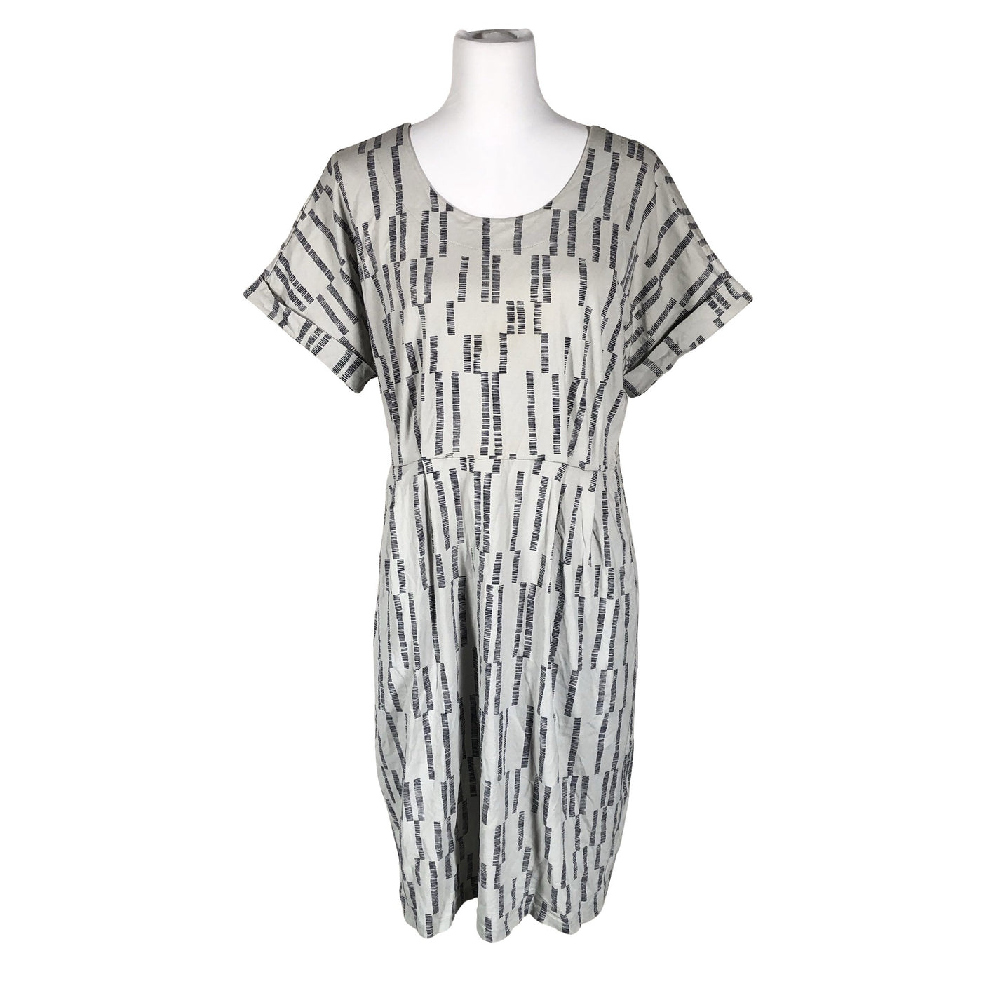 Unisex Nanso - Trikotaažist kleit, suurus 36 - Hall (1)