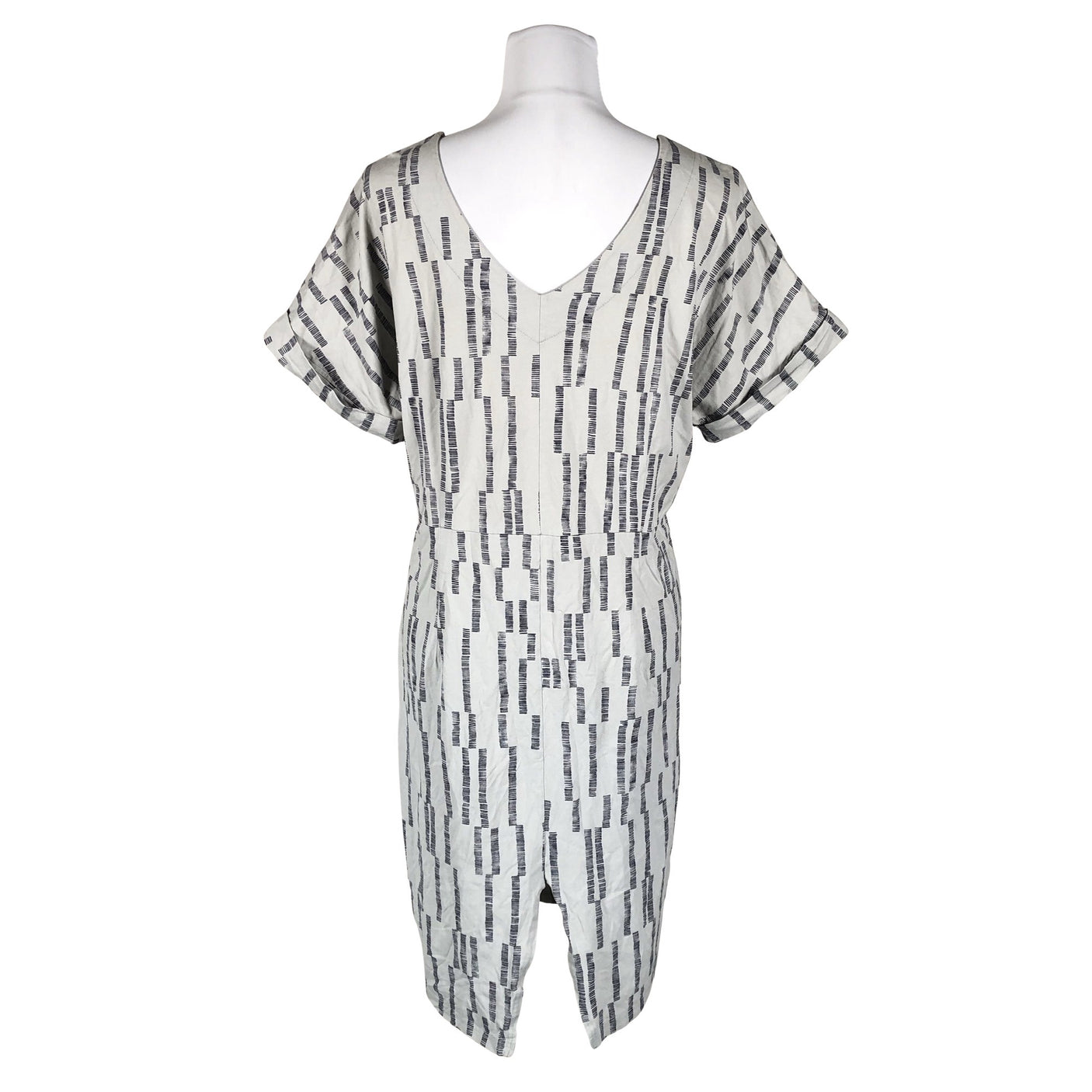 Unisex Nanso - Trikotaažist kleit, suurus 36 - Hall (2)