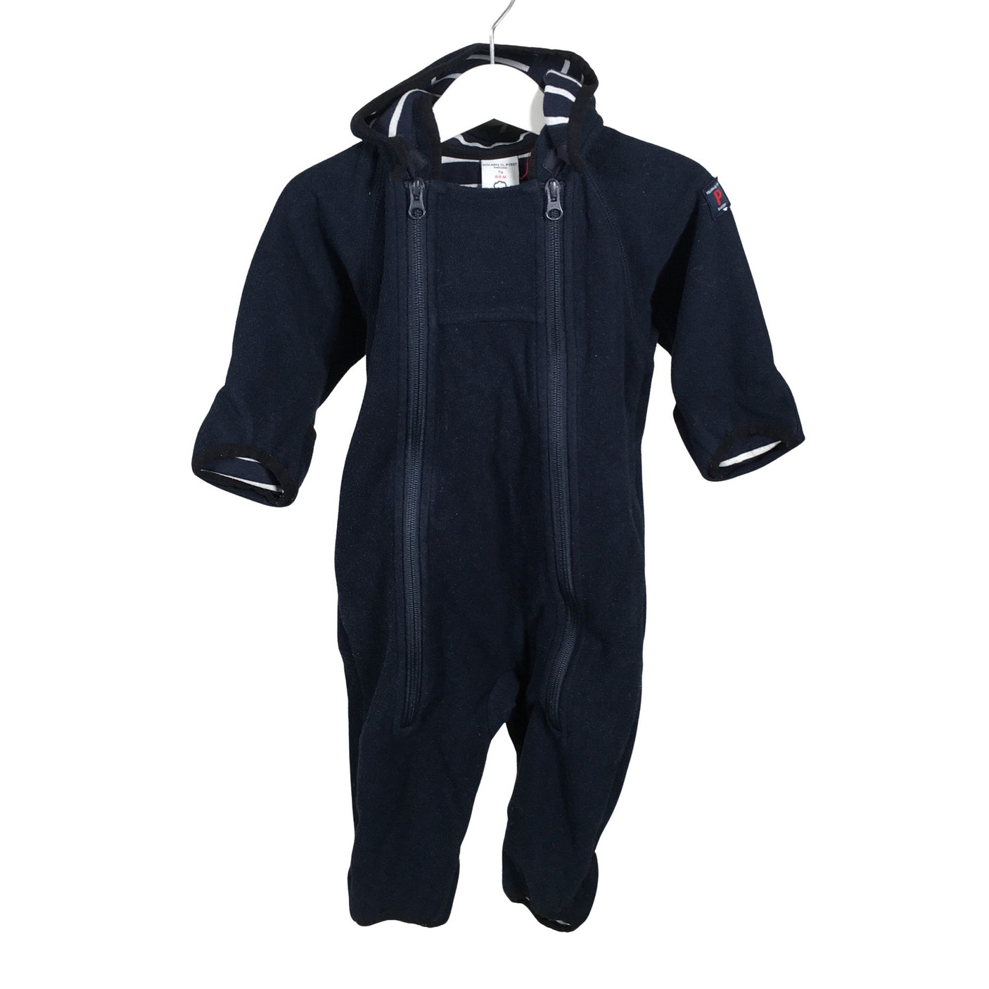 Unisex Polarn O. Pyret - Fliiskombinesoon, suurus 68 - 74 - Sinine (1)