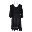 Unisex The Masai - Õhuke kleit, suurus 38 - Must ()