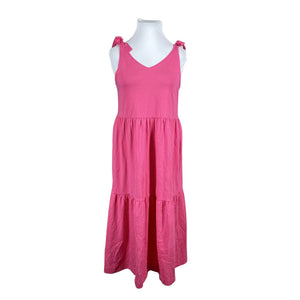 Unisex NOSH - Trikotaažist kleit, suurus 42 - Roosa (1)