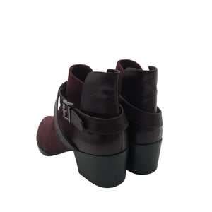 Unisex Sens-O - Poolsaapad, suurus 38 - Veinipunane (3)