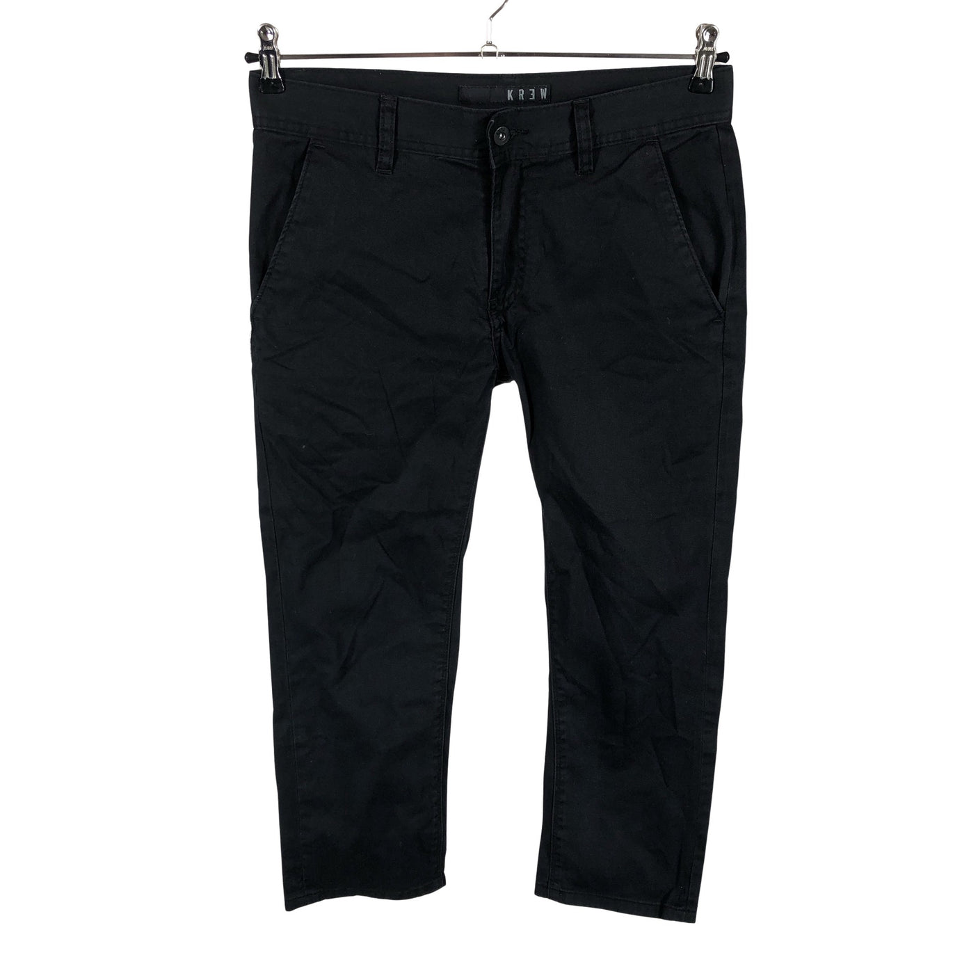 Unisex Krew - Mittevenivad püksid, suurus W28 - Must (1)
