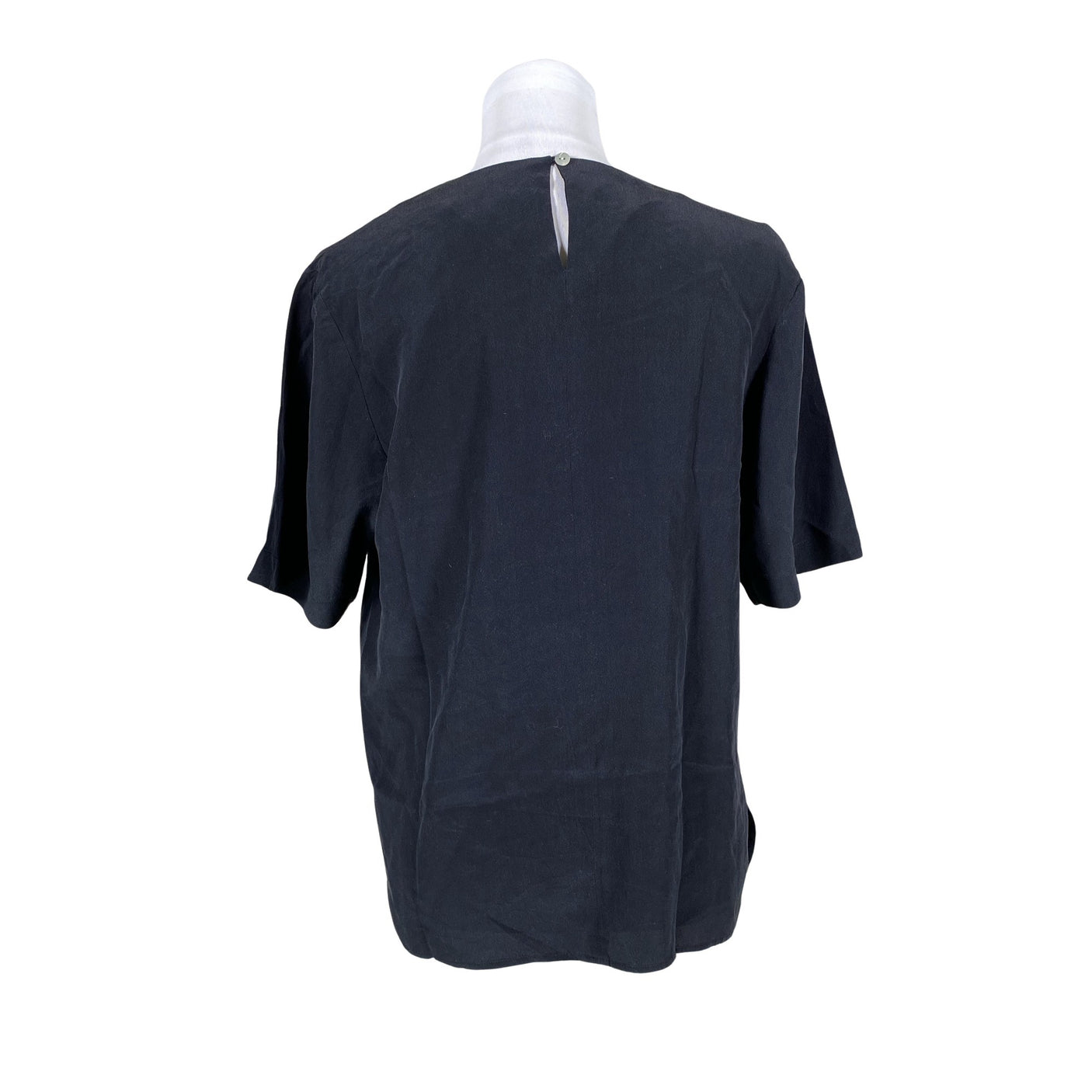 Unisex Stockmann - Lühikeste käistega pluus, suurus 40 - Must (2)