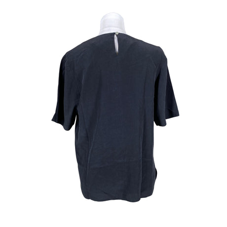 Unisex Stockmann - Lühikeste käistega pluus, suurus 40 - Must (2)