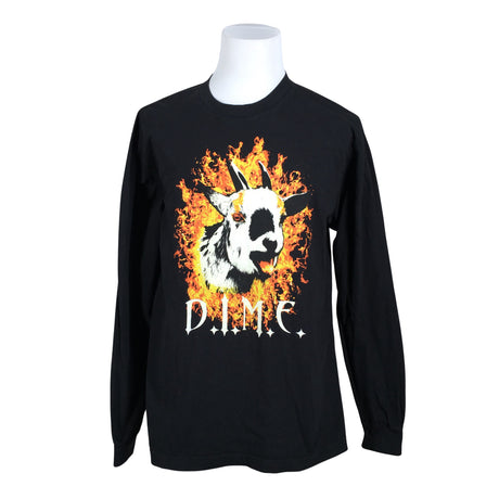 Unisex Dime - Trikotaažist pluus, suurus L - Must ()