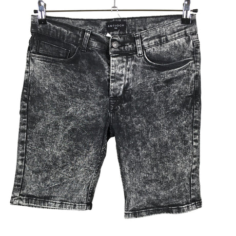Unisex Antioch - Teksast lühikesed püksid, suurus W30 - Hall ()