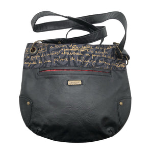 Unisex Desigual - Õlakott, suurus Midi - Must (2)