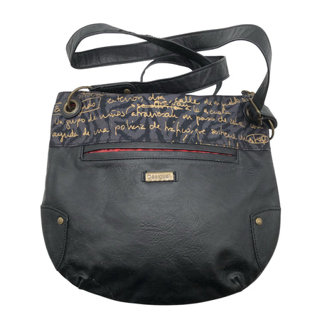 Unisex Desigual - Õlakott, suurus Midi - Must (2)