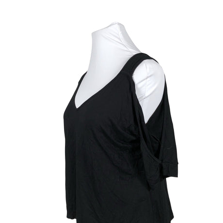 Unisex Outer-Vision - T-särk, suurus 42 - Must (2)