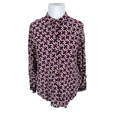 Unisex Tommy Hilfiger - Pluus, suurus 46 - Veinipunane ()