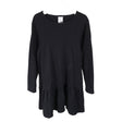 Unisex Melli - Trikotaažist kleit, suurus 134 - 140 - Must ()