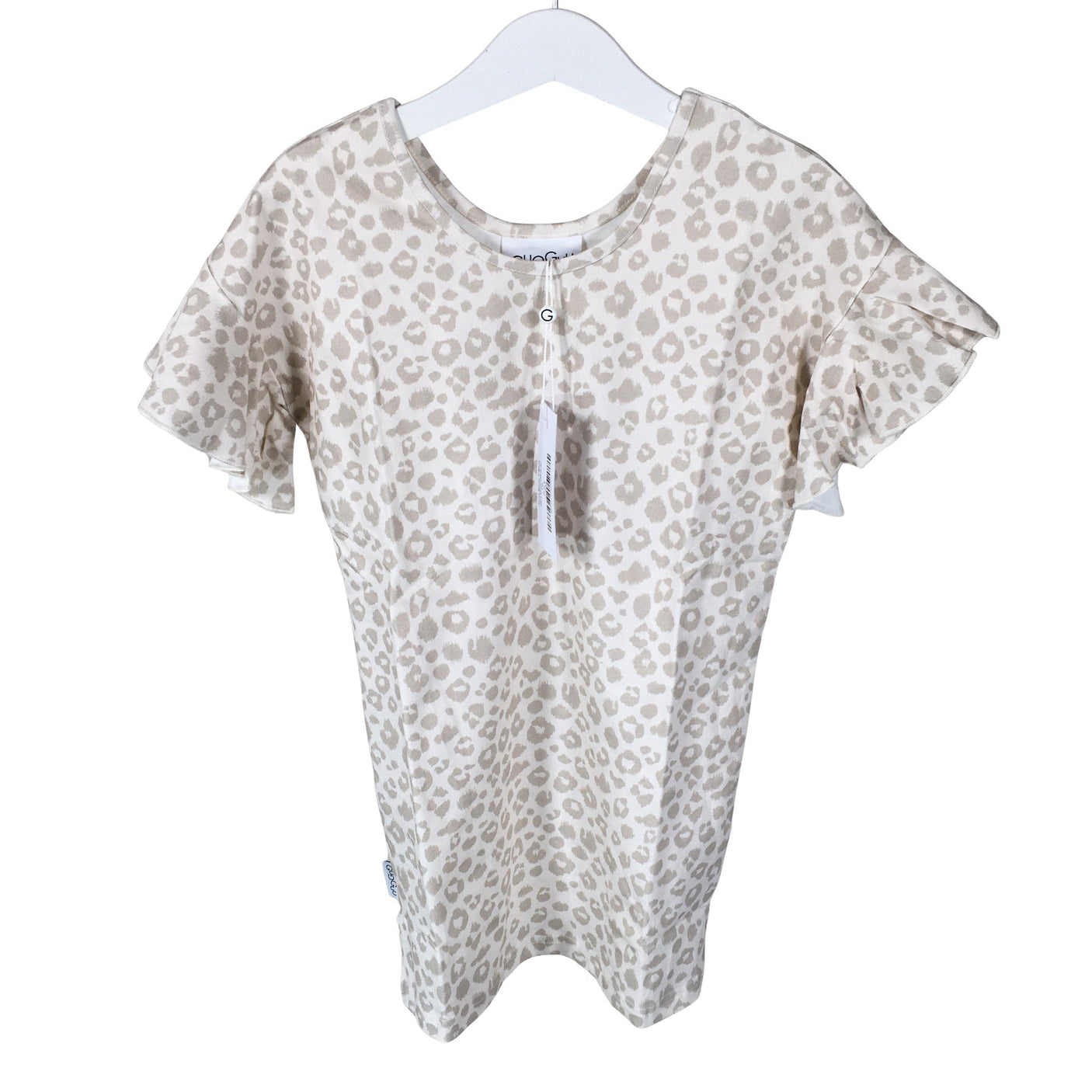 Unisex Gugguu - Trikotaažist pluus, suurus 146 - 152 - Beige (1)