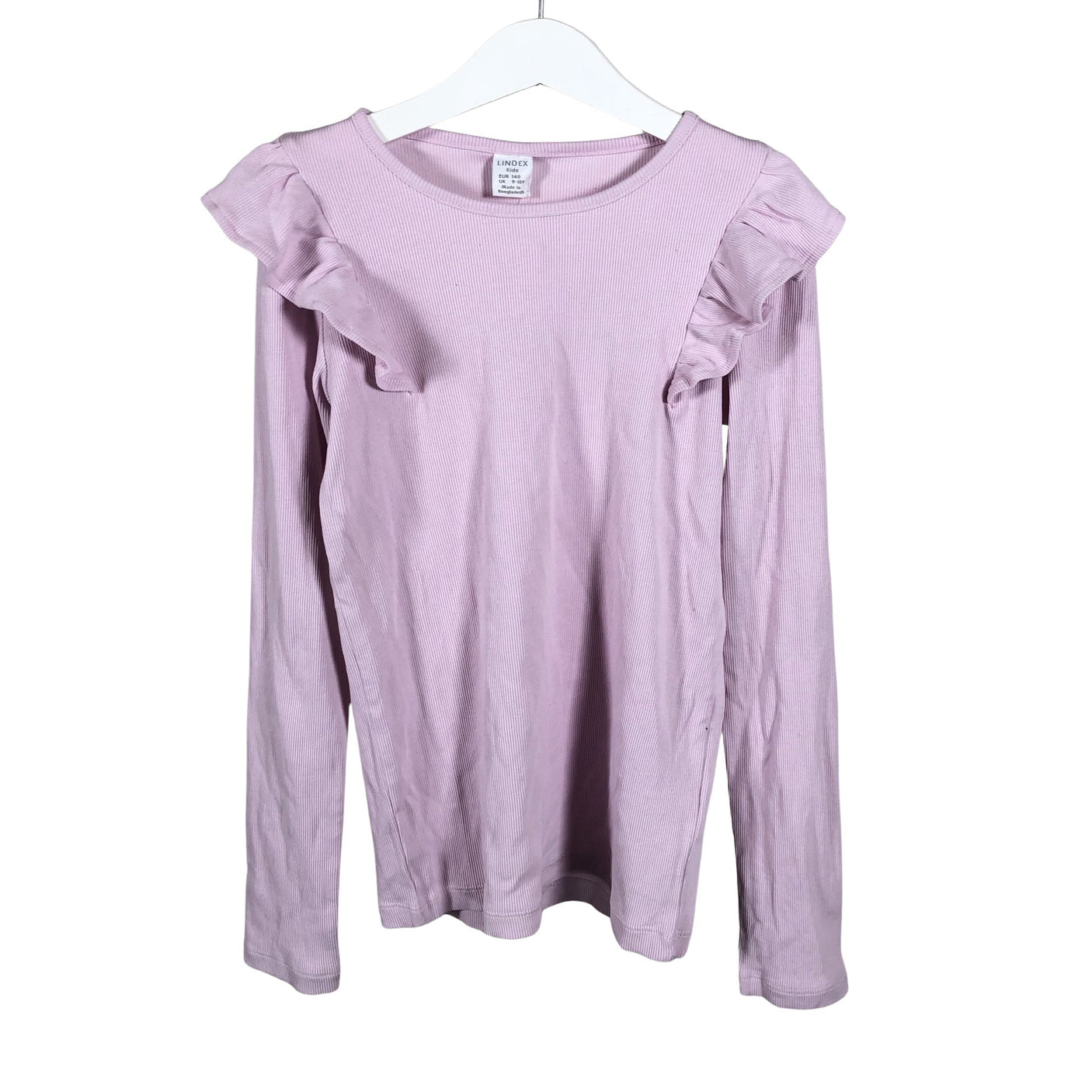 Unisex Lindex - Trikotaažist pluus, suurus 134 - 140 - Lilla (1)