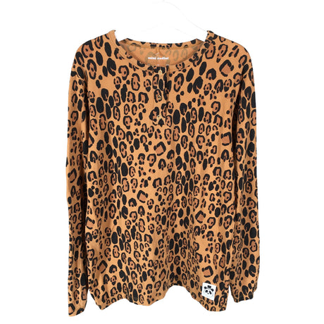 Unisex Mini Rodini - Trikotaažist pluus, suurus 140 - 146 - Pruun ()