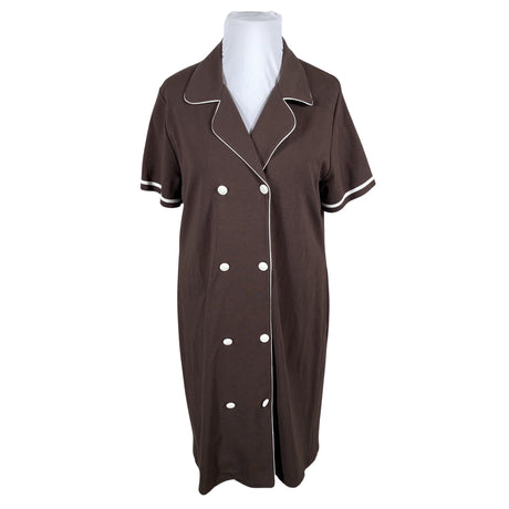 Unisex Nanso - Trikotaažist kleit, suurus 42 - Pruun ()