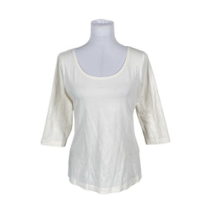 Unisex Escada Sport - Trikotaažist pluus, suurus 40 - Looduslik valge (1)