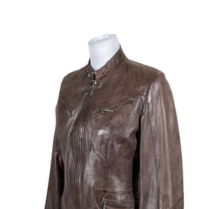 Unisex Saki - Nahktagi, suurus 36 - Pruun (2)