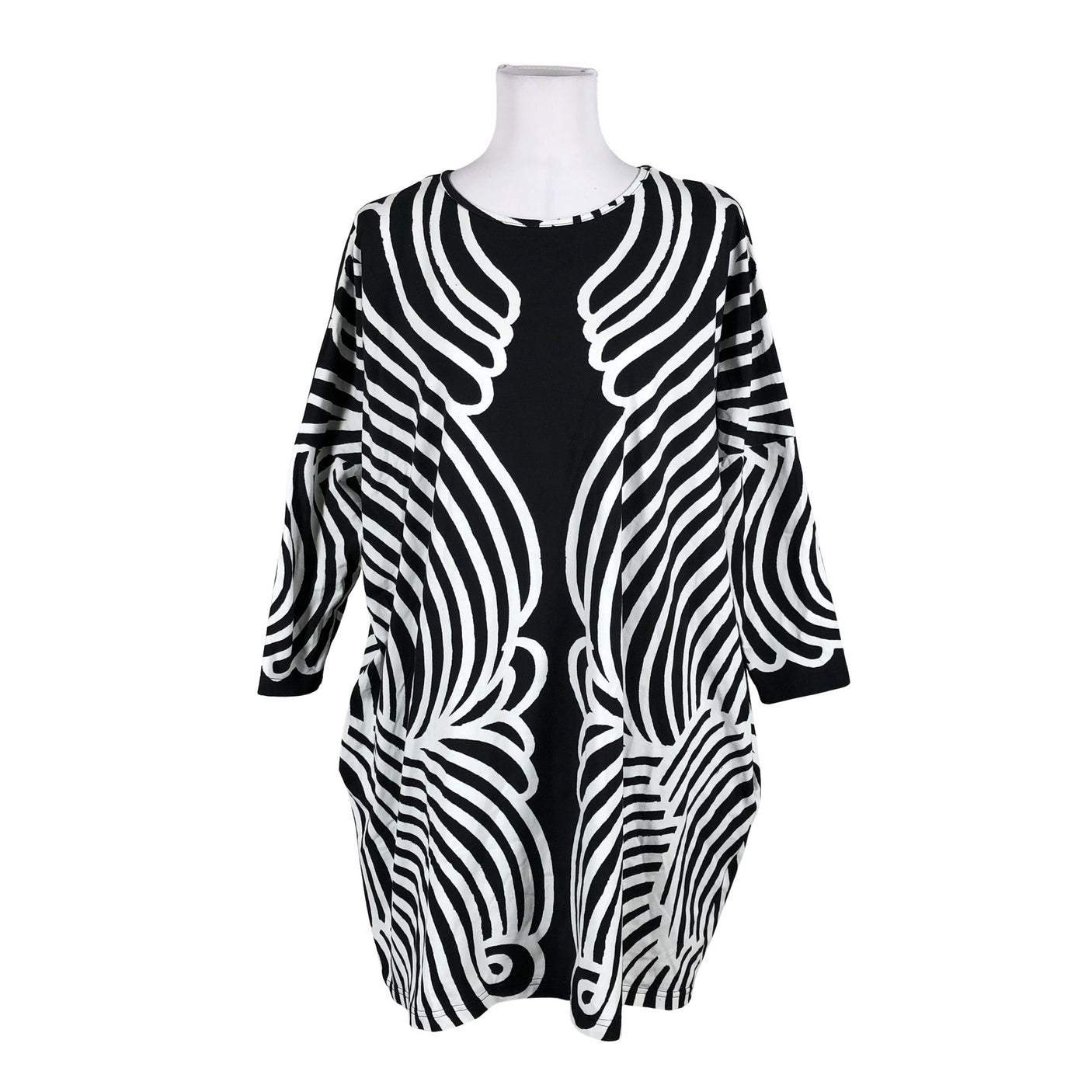 Unisex Vimma - Trikotaažist tuunika, suurus 40 - Valge (1)
