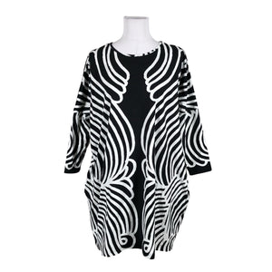 Unisex Vimma - Trikotaažist tuunika, suurus 40 - Valge (1)