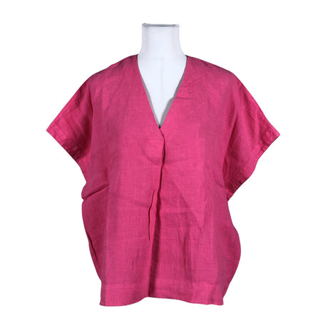 Unisex Papu - Lühikeste käistega pluus, suurus 40 - Roosa ()