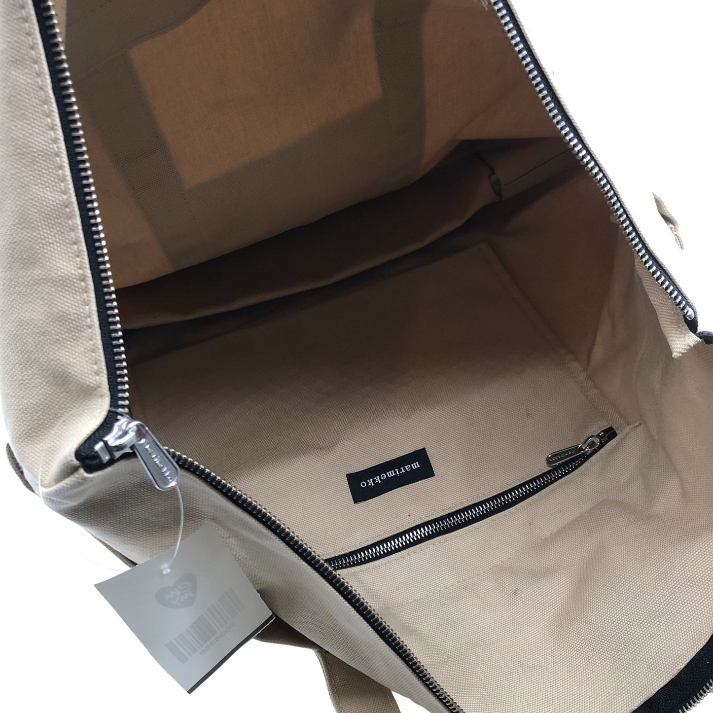 Unisex Marimekko - Käekott, suurus Maxi - Beige (3)