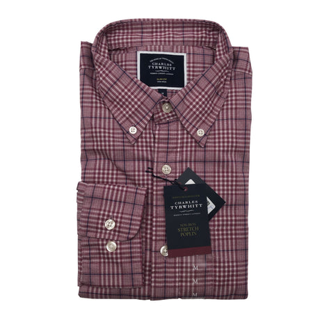 Unisex Charles Tyrwhitt - Triiksärk, suurus M - Heleroosa ()