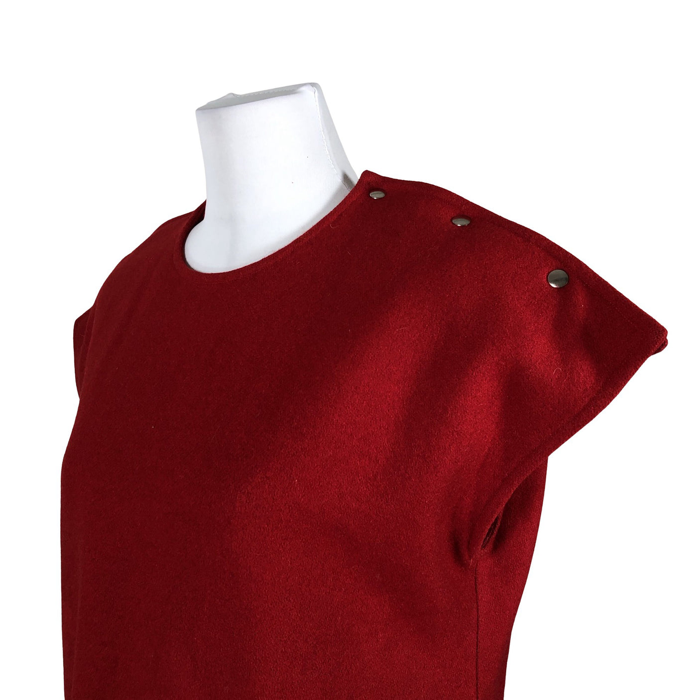 Unisex Vuokko - Kootud kleit, suurus 36 - Punane (2)