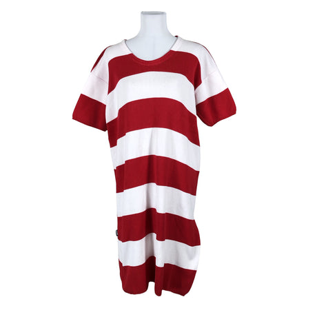 Unisex Kaino - Kootud kleit, suurus 38 - Punane ()