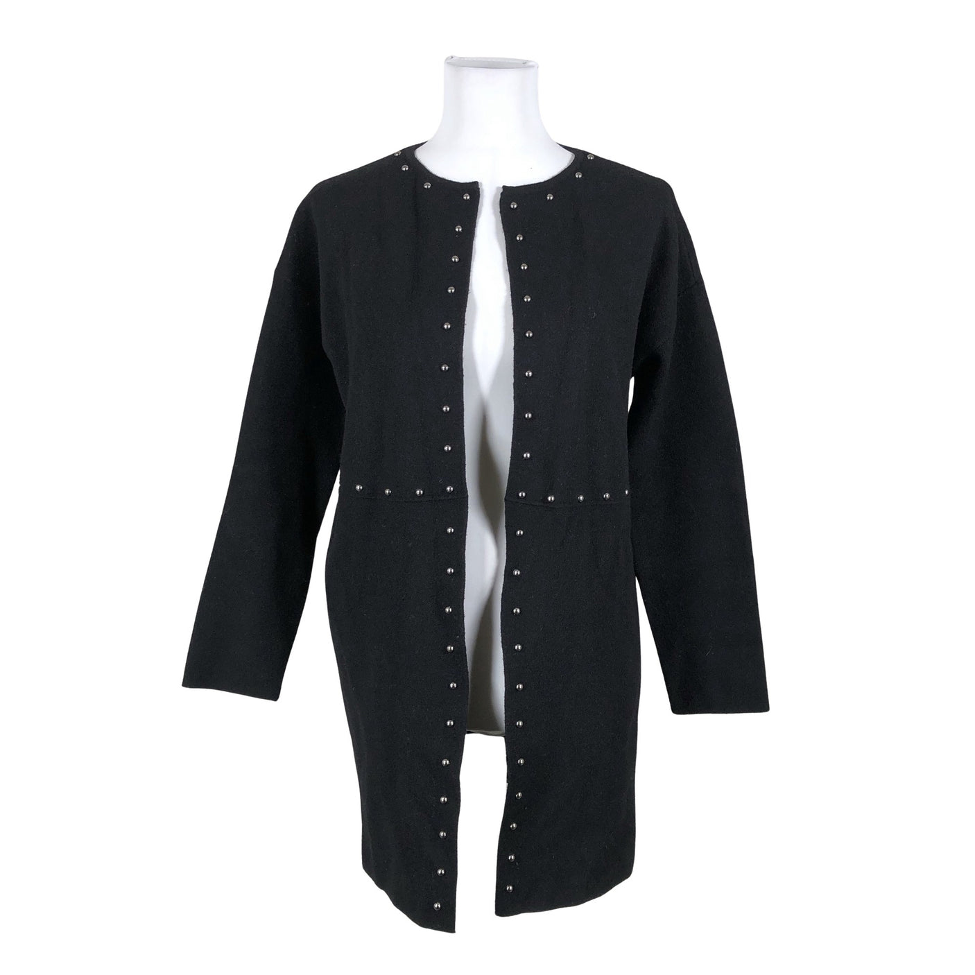 Unisex Sfera - Kardigan, suurus 38 - Must (1)