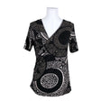 Unisex Aventura - T-särk, suurus 38 - Must ()