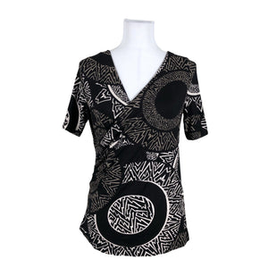 Unisex Aventura - T-särk, suurus 38 - Must (1)