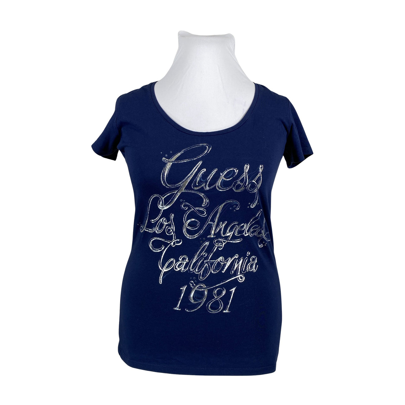 Unisex Guess - T-särk, suurus 42 - Sinine (1)